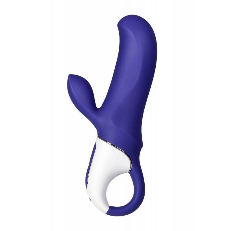 17,7 cm Magic Bunny Silikon Mor Vibratör