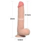 Çift Katmanlı Derili Realistik Dildo 23 cm